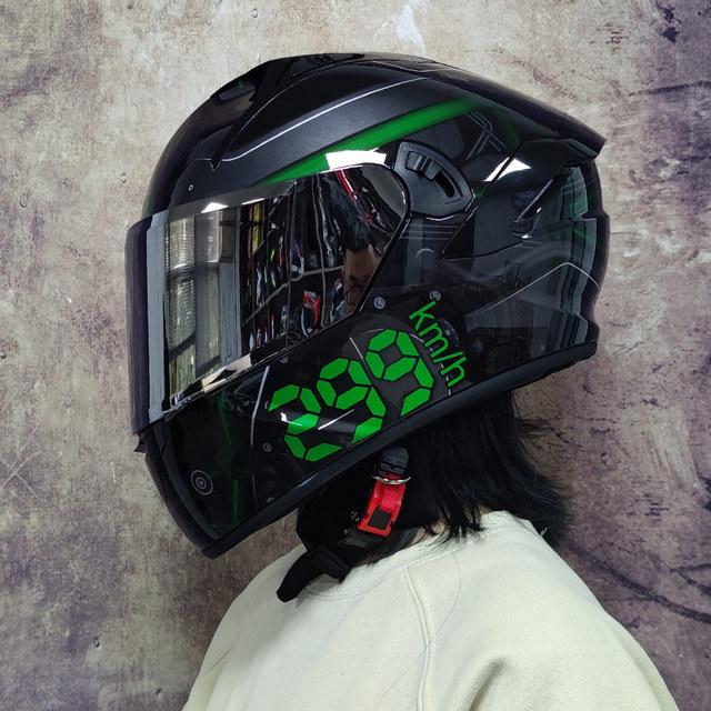 Buy MFull Face Motorcycle Helmet Dual Shield with Removable Washable