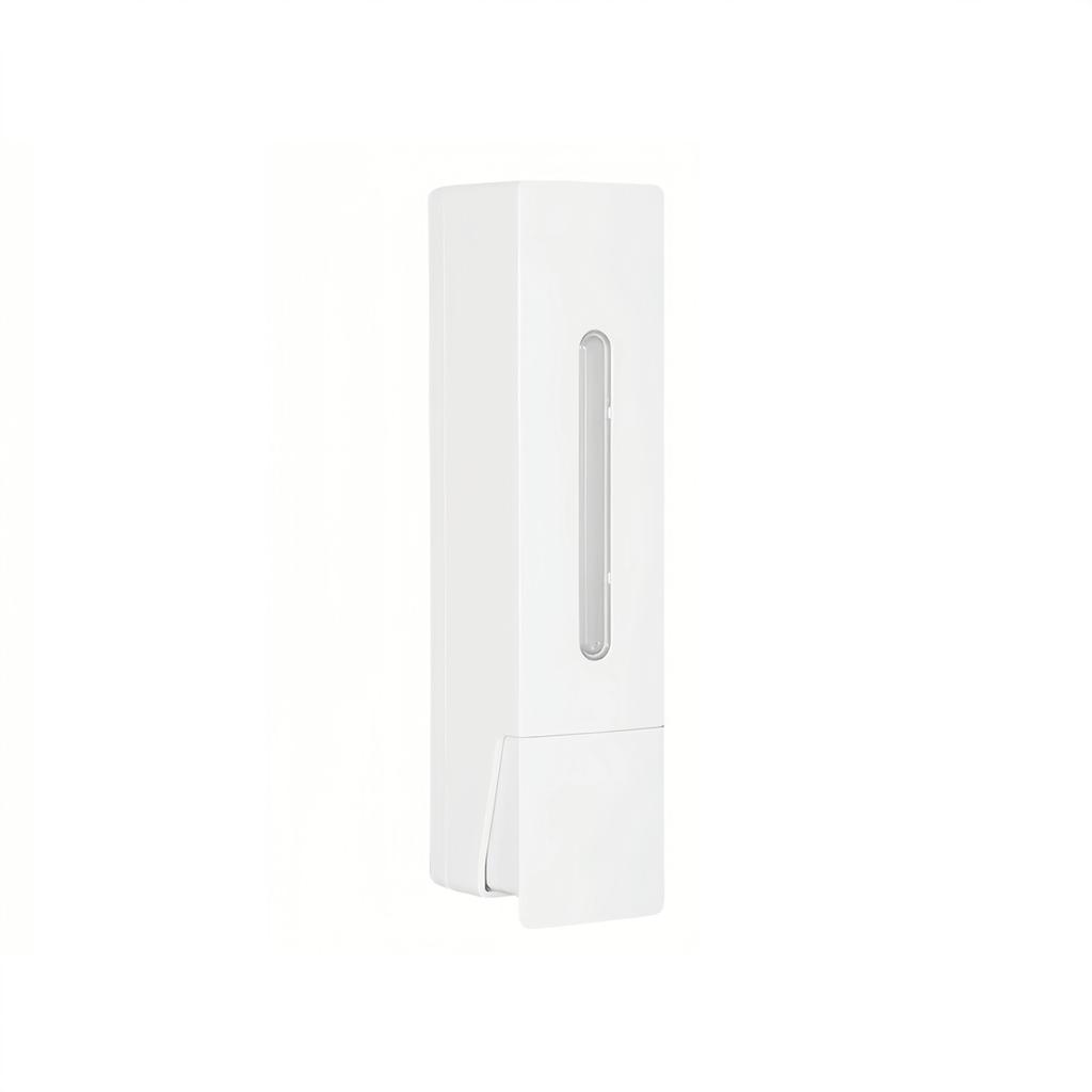 Aesthetic Touch Elegant White Black Wall Mount Soap Dispensing Solution