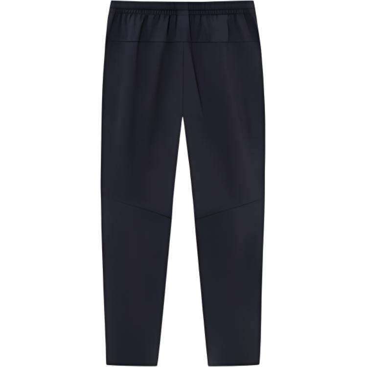 Anta Solid Color Mid-Rise Straight-Leg Sports Pants Men bottoms Black 952417506-3