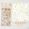 Floral PET Stickers Ins Aesthetic for Journaling Decoden DIY Scrapbook Girl Craft Supplies