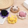 Cartoon Dog Plush Chew Toys Bite Resistant Teeth Cleaning Toy Squeaky Dog Toys  Relieve Boredom