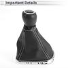 6 Speed Gear Shift Knob with Cover for Chevrolet Cruze 2010-2015 Faux Leather