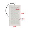 Universal 12V Carbon Fiber Car Seat Heater Heat Pads Set 3 Levels Round Dual Control Switch With Harness Kit Winter Warmer Cover
