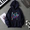 Autumn and winter velvet new fashionable hoodie loose and slimming  7017