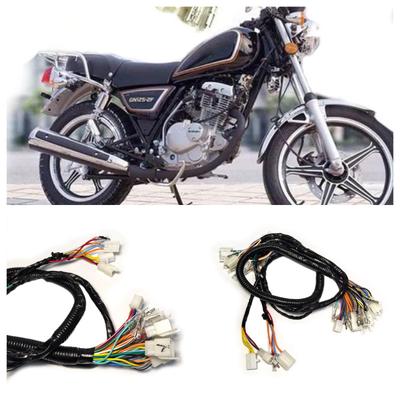 Motorcycle Electrical Wiring Harness Wire Cable Line For Suzuki 125cc GN125 GN 125