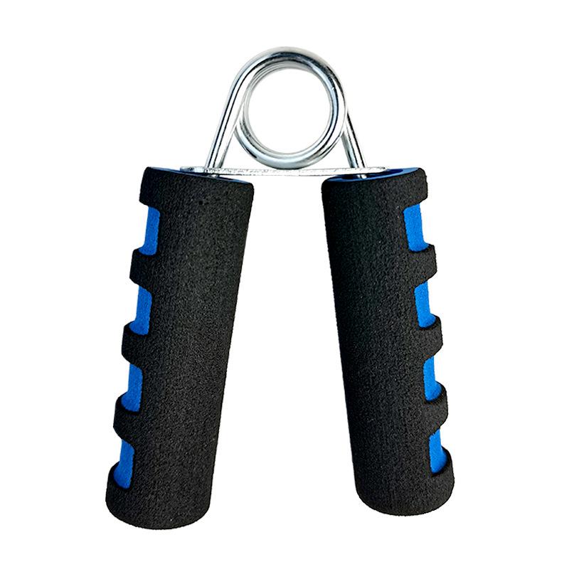 A-Shape Sponge Grip & Arm Strength Device: Two-Color, Sweat-Absorbent Fitness Equipment for Men