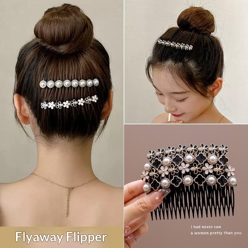 Stylish and Versatile Hair Clips for Women, Pearl Hair Combs for Wispy Hair, Bangs Clips, High-end Hair Accessories
