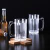 1Pcs 400Ml/600Ml Creative Transparent Acrylic Water Cup Large Capacity Anti-Fall Beer Cup Home Office Bar Tea Juice Coffee Mugs