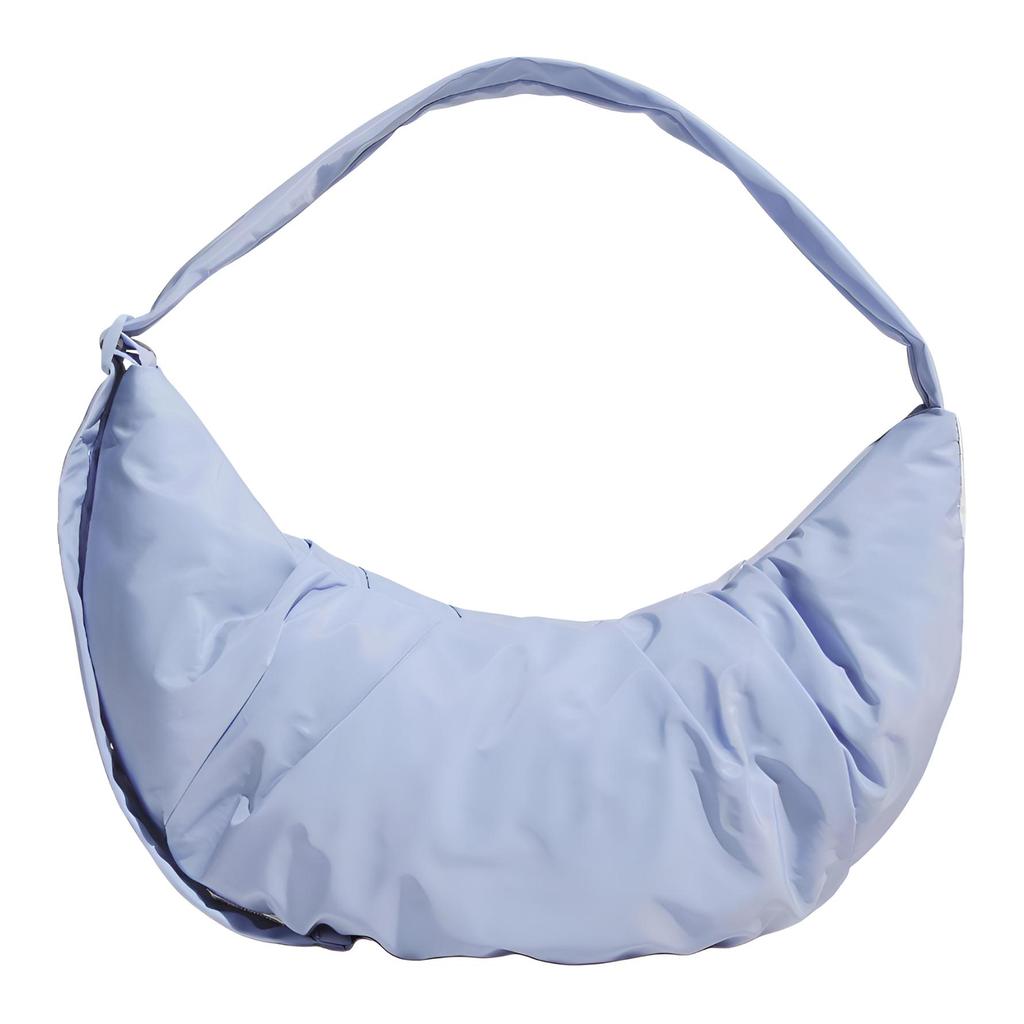Adidas Originals Polyester Croissant Bag Shoulder Bag Large Unisex Light Blue KF2511