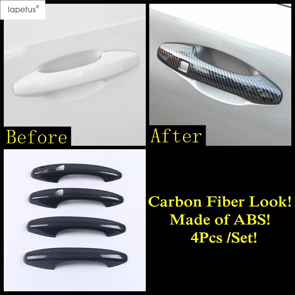 Car Outer Door Handle Bowl Protection Decoration Cover Trim Fit For Haval H6  - 2024 ABS Chrome / Carbon Fiber Accessories