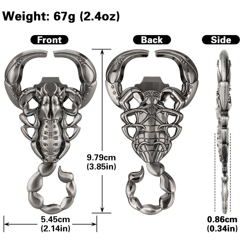 Unikátní otvírák na láhve ve tvaru štíra Dárková taška pro muže Manžela Speciální narozeninový dárek pro muže Personalizovaný vývrtka na sodu pivo