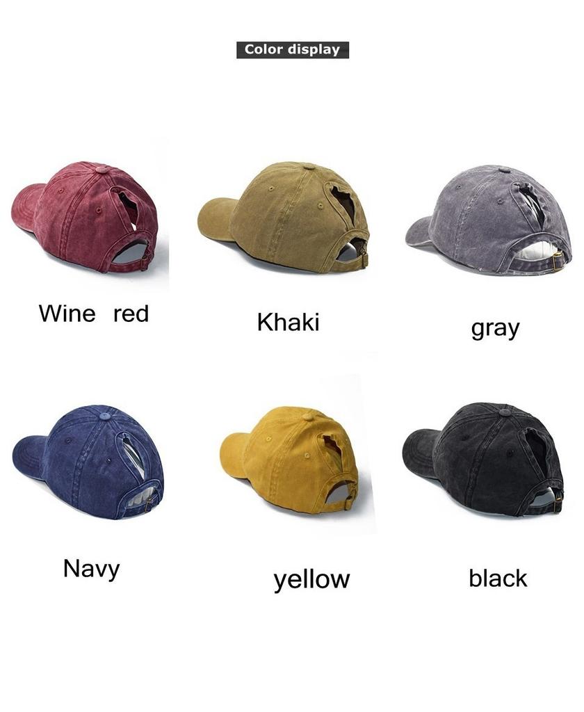 Cap Baseball Solid Cotton Material Outdoor Sports Cap Sunshade