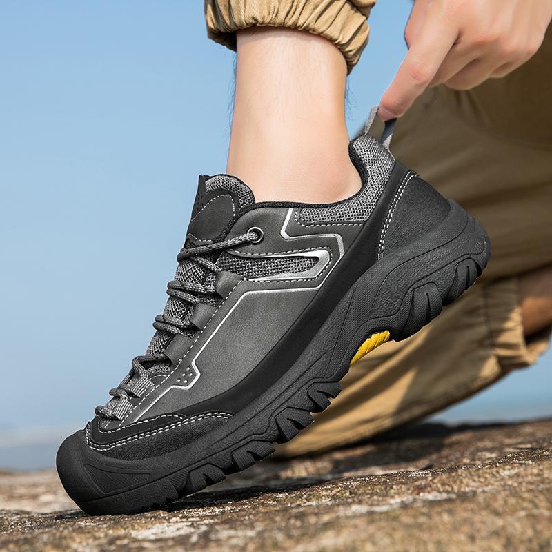 Non-Slip Male Wear-Resistant Sneakers Casual Outdoor Shoes New Arrival Men's Walking Shoes Travel Climbing Camping Footwear