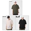 Jeanswest Men's Summer Half-Zip Polo Shirt