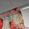2D Flat Printing,JIT 2pcs, Curtains (Without Rod) Cardinal Blossoms Contemporary Chic Curtains Yarn Curtains Versatile All