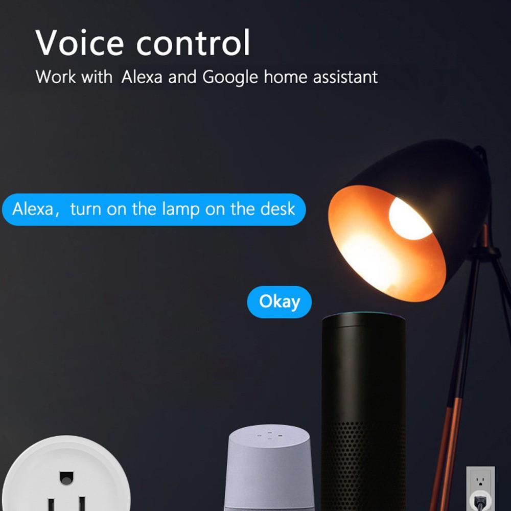 Graffiti WiFi Smart Plug: Bluetooth Remote & Alexa Voice Control Socket