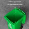 Maimerfei Outdoor Wheeled Trash Can