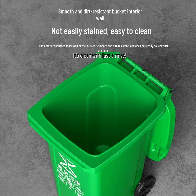 Maimerfei Outdoor Wheeled Trash Can