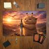 Magical Alien Cat Warriors Mouse Pad Playmat 24X14 Mtg Tcg Office Desk Mat For Work Game Pc Laptop Rug Carpet Mousepad