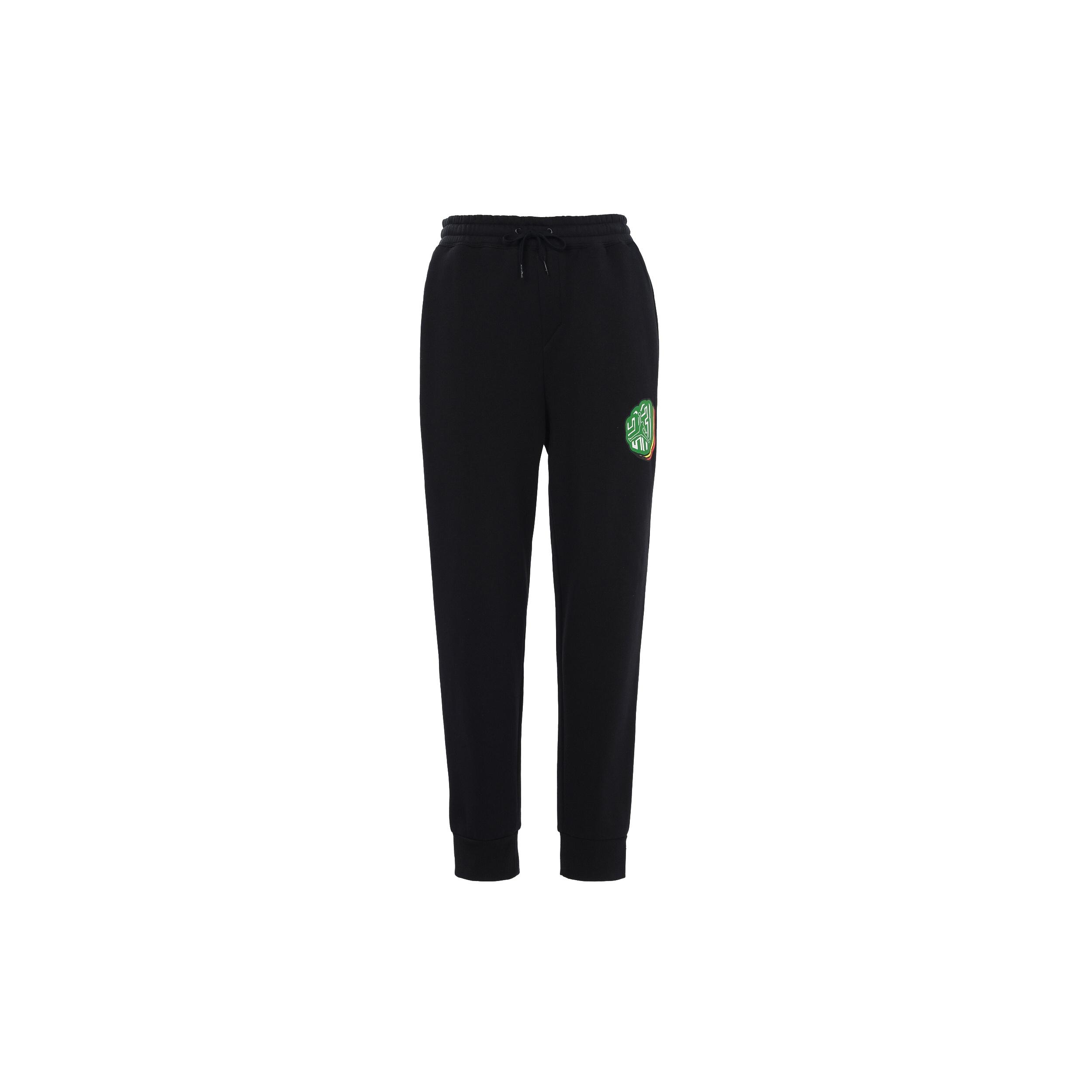 Air Jordan MJ Sticker Sweatpants Casual Sports Fleece Lined Long Pants Black Men s CT6725-010 L