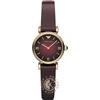 Gianni T-Bar Mini Brown Brown Leather Ladies Quartz Analog Watch AR1758