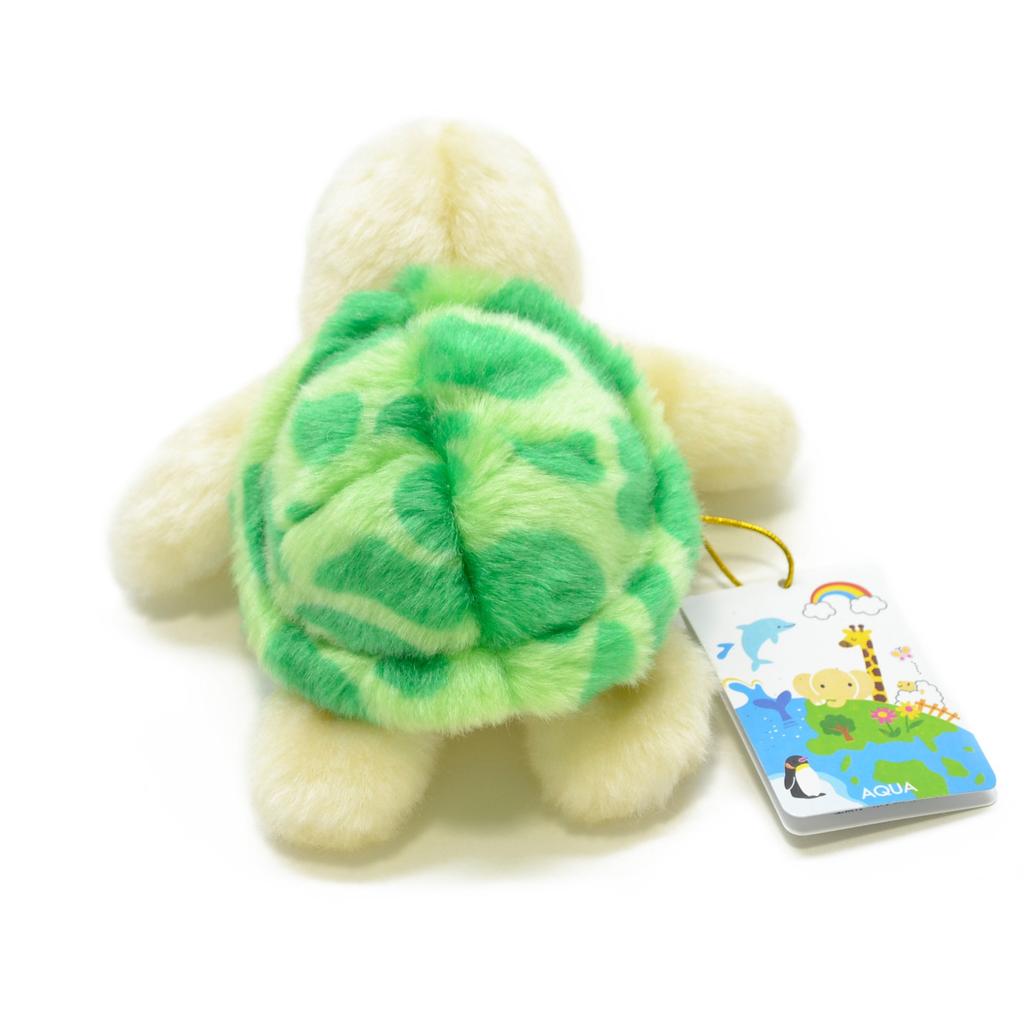 Bichinho de Pelúcia AQUA Tartaruga Marinha 00088012 Nobuyuki, Pequeno, Verde,