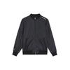 Men's Aviator Baseball Uniform Woven Windproof Zipper Jacket Autumn Black 10018368-A03