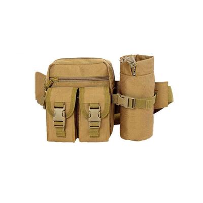 Outdoor Tactical Camouflage Waist Bag with Water Bottle Holder