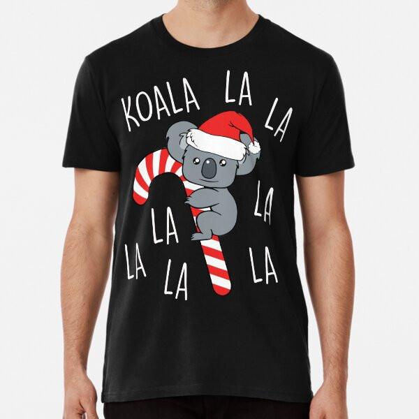 Koala La La La Candy Cane Aussie Cute AustraT-Shirt S-5XL Best T-Shirt