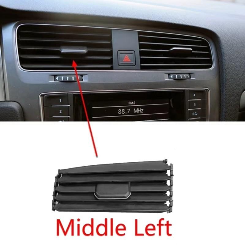 For VW Golf 7 7.5 GTI MK7 MK7.5 2013-2020 Accessories Dashboard Middle Air Vent Grille