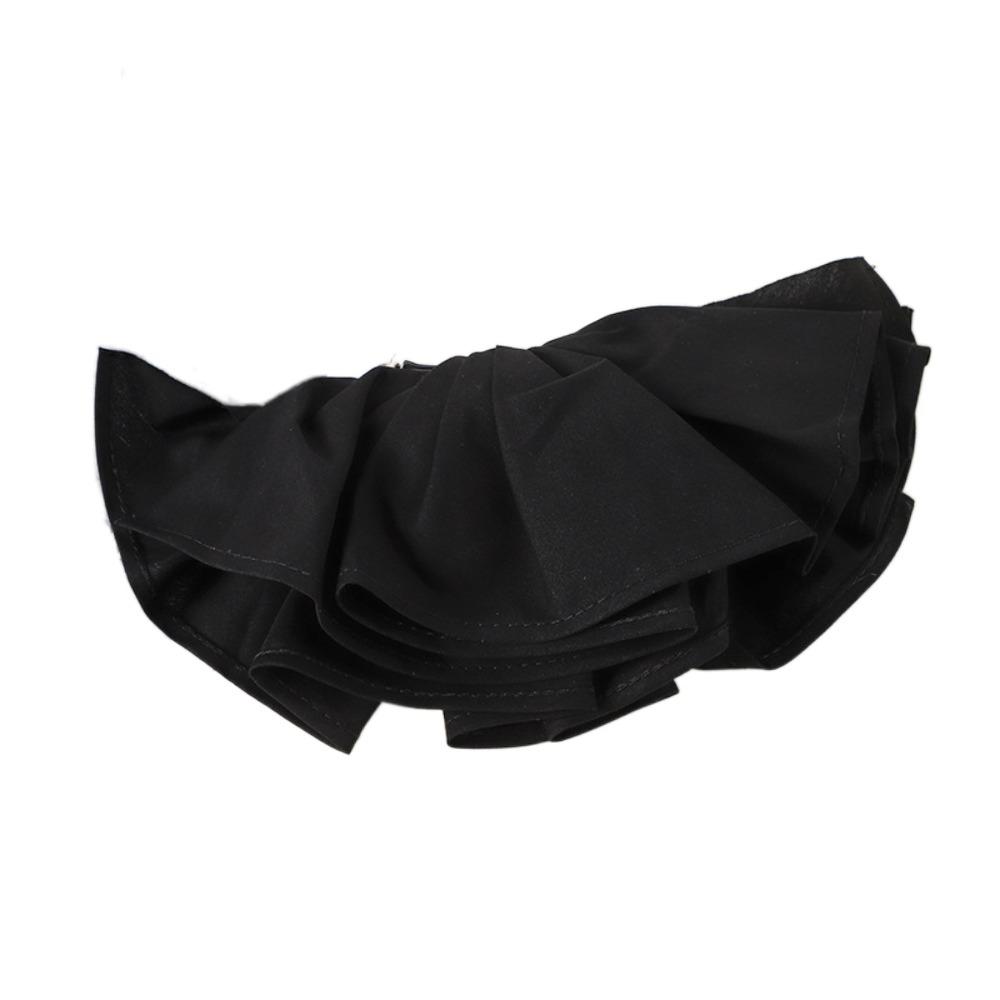 Bow Checkered Hair Clip French Style Oversized Hair Scrunchies Fashion Women Hair Ropes  Girls