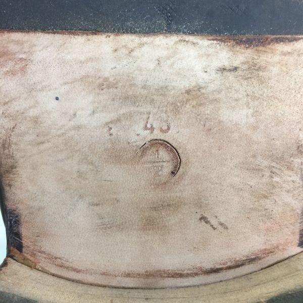 80s-90s Vintage Paul Morri Swirl Moc Business Shoes Brown Made in Italy size 43.5 27.5-28.0 Men's(USED)