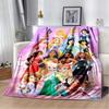 Adorable Princess Cartoon Blanket, Super Soft and Cute, Perfect for Travel, Bedding, Sofa Blankets, or Birthday Gifts.