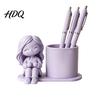 Cute Desk Organizer 3D Printed Pen Holder Creative Desktop for Pencils Gel