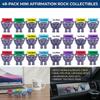 Rubber Motivational Car Decors You Rock Positive Figure Toy Motivational Gift For Dashboard And Desk