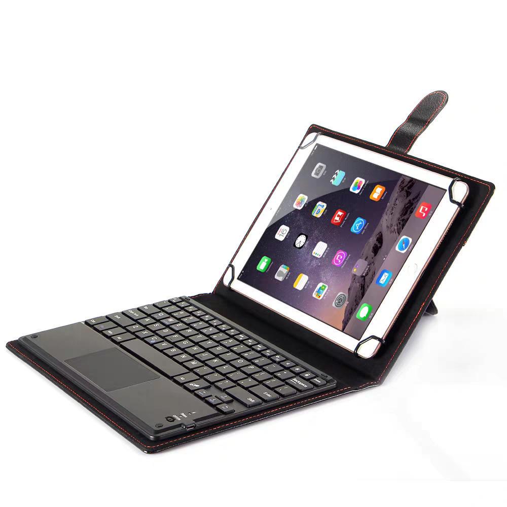 Universal iPad/Samsung/Tablet 9-11  Case with Touchpad & Backlit Bluetooth Keyboard 9-11 inch Tablet