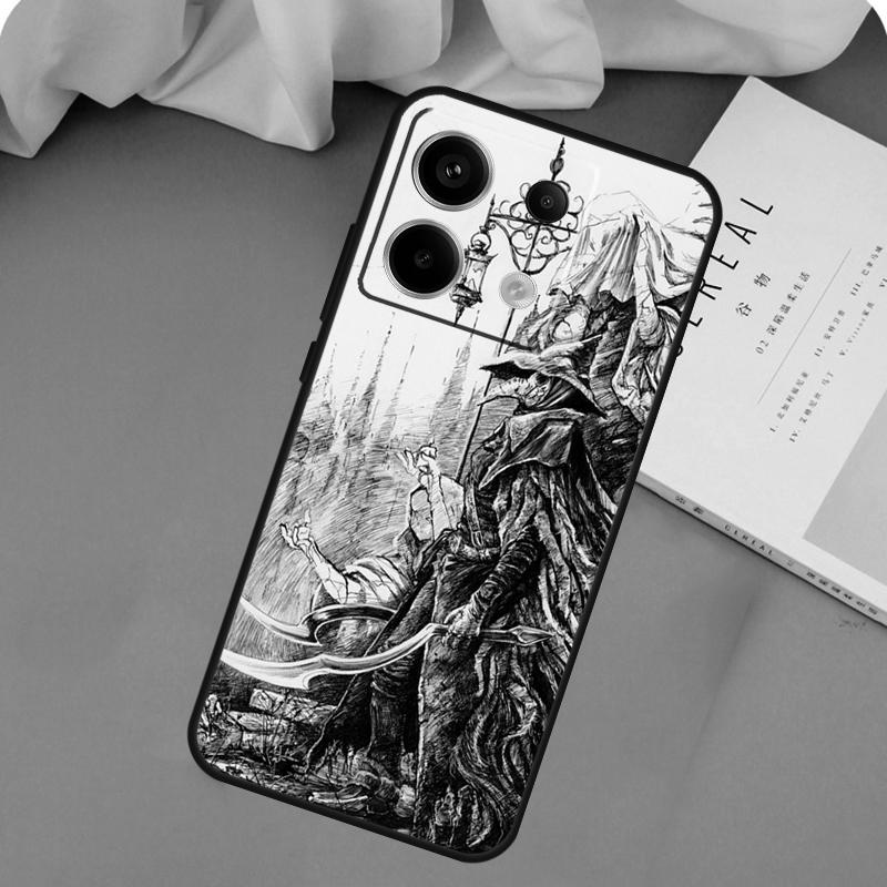 Game Bloodborne Case For Xiaomi Redmi Note 13 Pro 11 10 9 12 Pro 9S 10S 11S 12S Redmi 9C 10C 12C 13C Cover