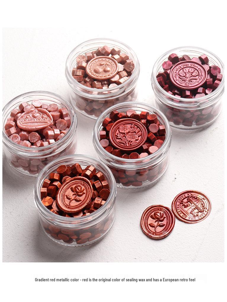 Boom Boom Rabbit Retro Metallic Sealing Wax Granules for Wedding Invitations & Envelopes - High Gloss Stamp Wax Seal.