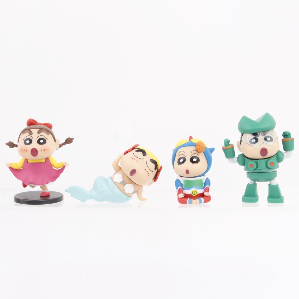 Shin Chan Crayon Theme Anime Character Toys Doll Models Various Action Displays