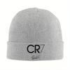 CR7 Fotboll Signatur 2025 Stickade Mössor Varma Dekorera Y2K Herr Dam Huvudbonader Kepsar