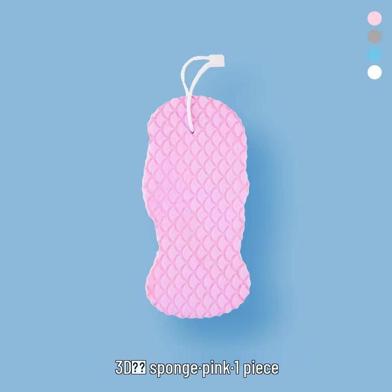

Baby & Children s Bath Sponge: Gentle Scrubber for Bathing, Back, Dead Skin Removal, and Household Use.