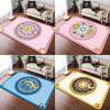 Mystical Design Non Slip Floor Rug Magic Array Carpet for Girls Room Decor Living Room Bedside Sofa Study Table Mat  Anime Rug