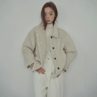 Love & Nancy 2024 Winter Suede Retro Fur Coat - Warm, Loose, All-Match