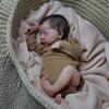 45 CM/17 inch Reborn Doll Full Body Soft Vinyl Simulation Baby Doll reborn doll gift for family  Vinyl Girl Body Reborn Doll