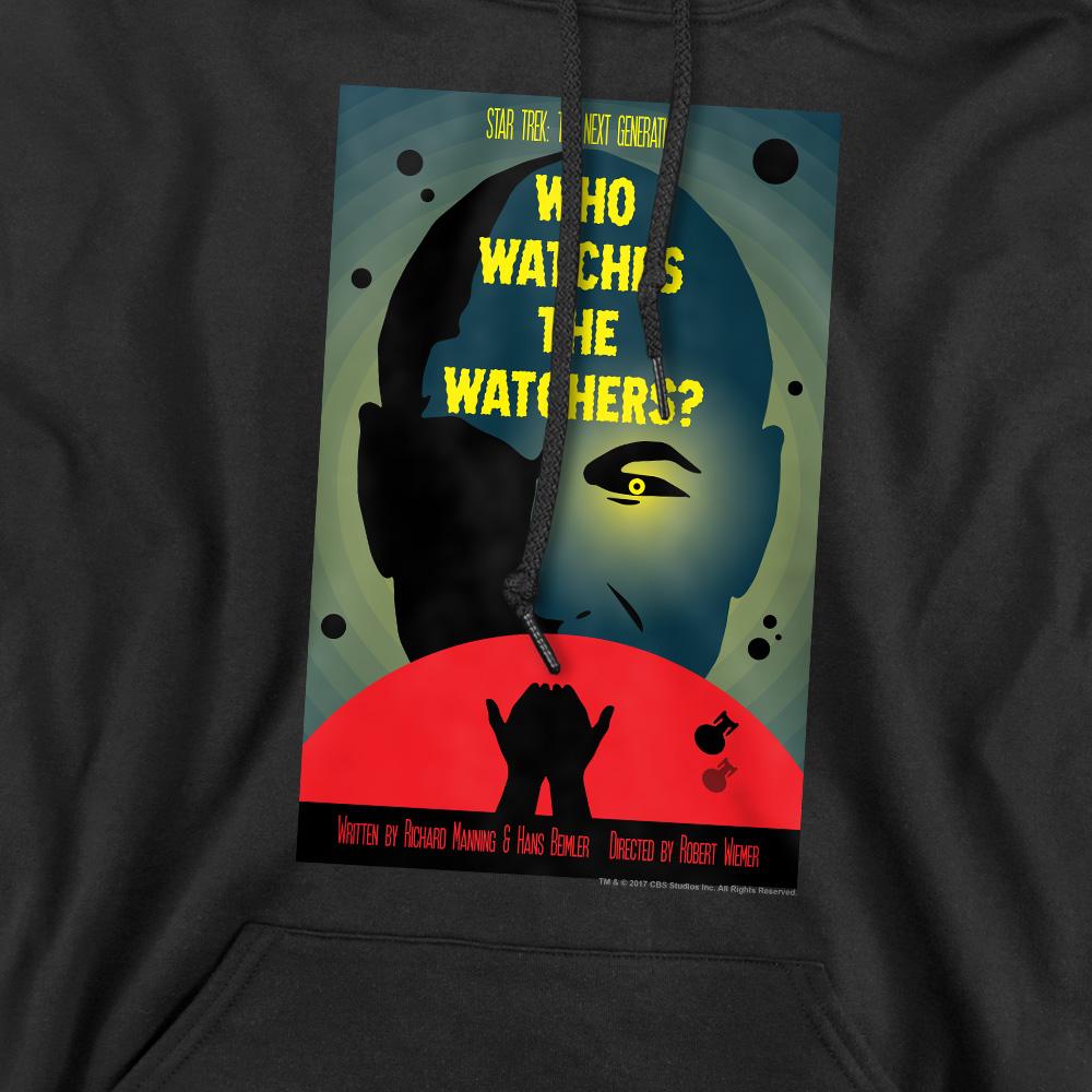 STAR TREK Mens The Next Generation Season 3 Episode 4 Hoodie