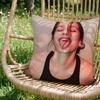Trendy Rrosaliaing Cushion Cover Versatile DoubleSided Pillow Case Fit for Sofa Bed Car  Daily Decor