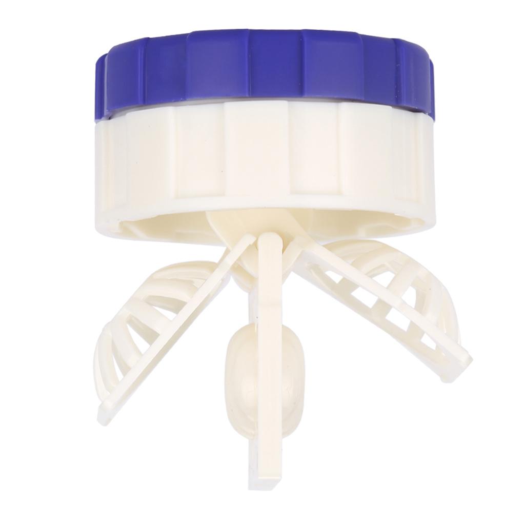 Contact Lens Washer Manually Rotating Contact Lens Cleaner Contact Lens Cleaning Care Tools Blue