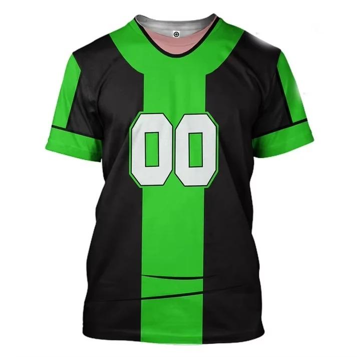 Nové Anime Omnitrix Ben10 Cosplay Trička 3D Potisk Bena Tennysona Dětské Kreslené Tričko Letní Pánské Dámské Harajuku Krátký Rukáv Y2k Top