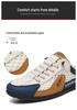 Men's Summer Indoor/Outdoor Cross-border Oversized Lightweight Closed-toe Soft Sole Slippers
