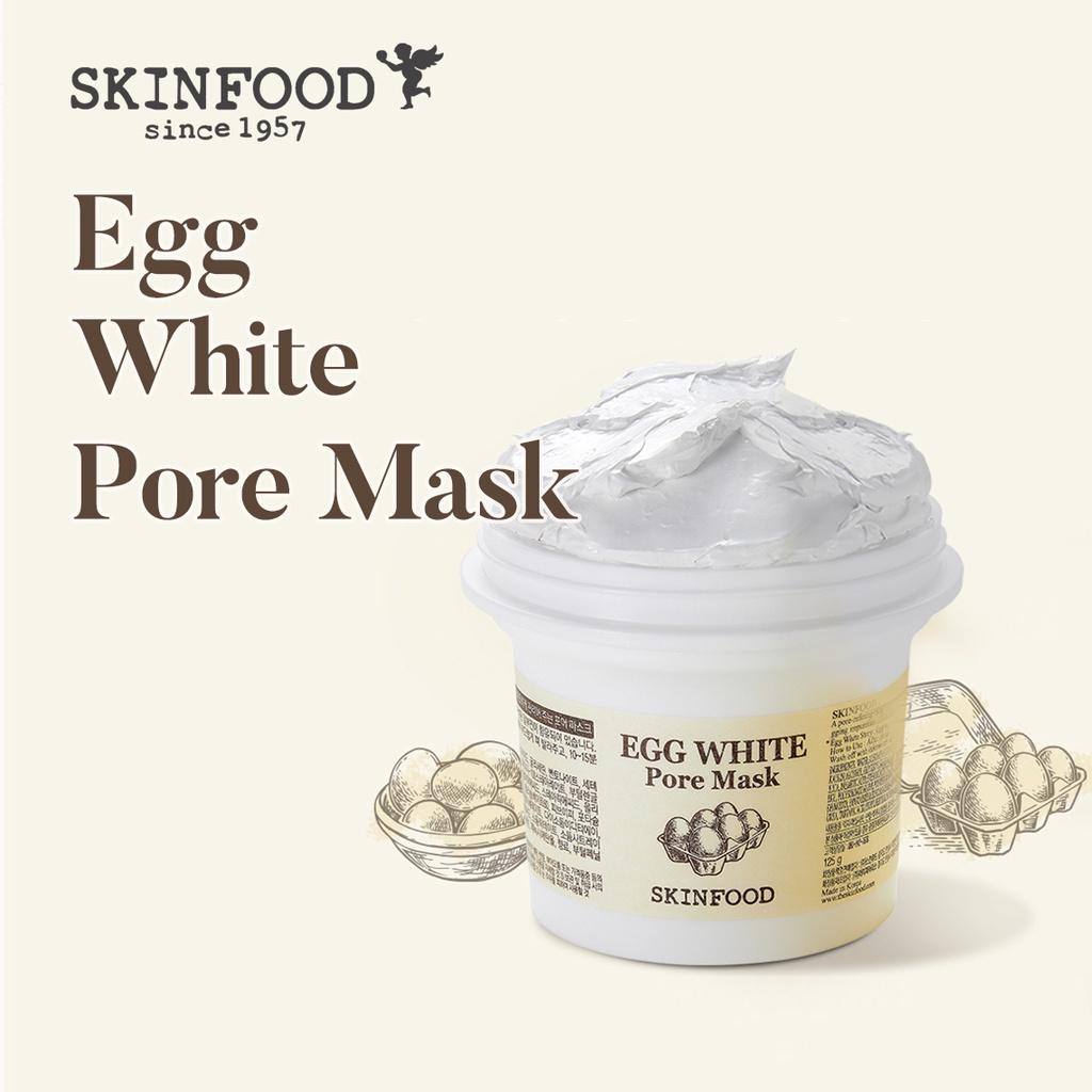 

SKINFOOD Egg White Pore Mask 125g Маска для лица Уход за лицом